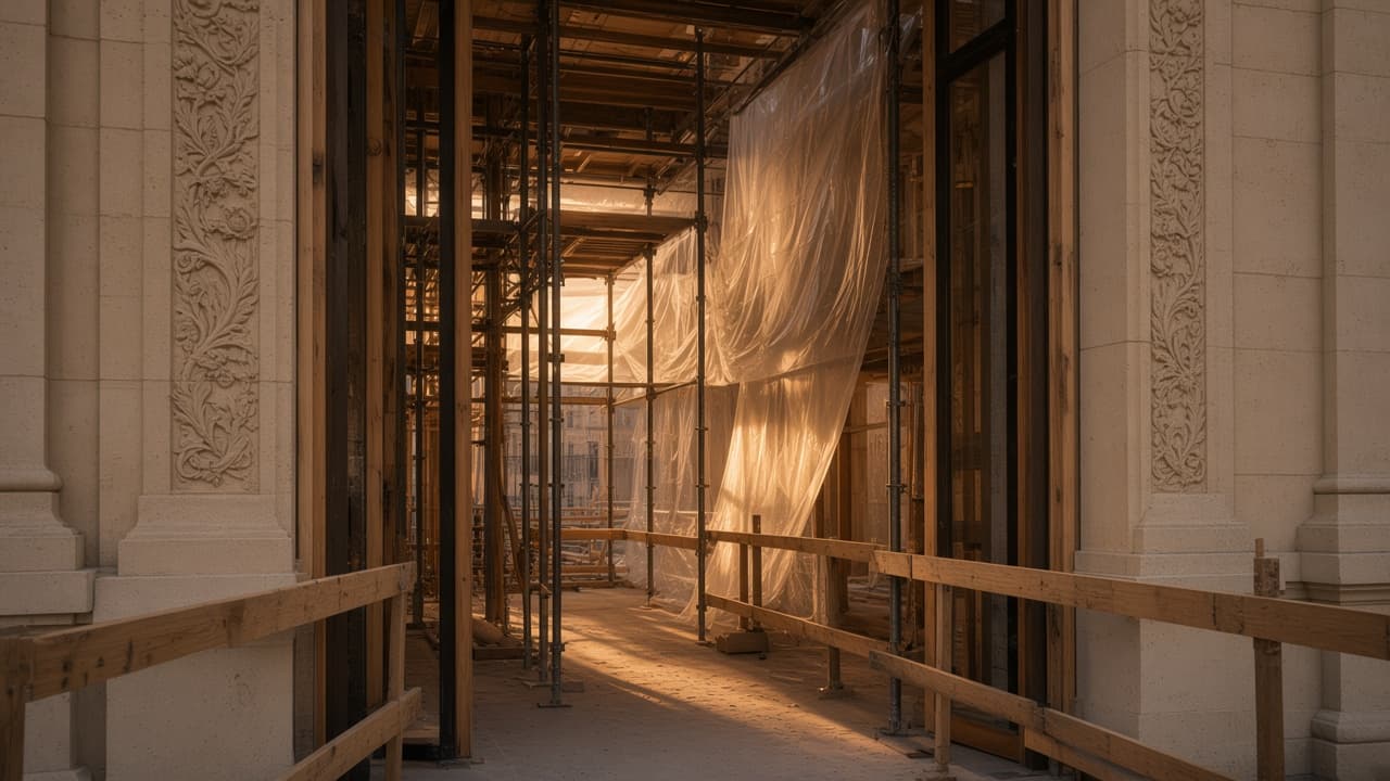 Passage entre zone occupée et zone travaux, coactivité SPS